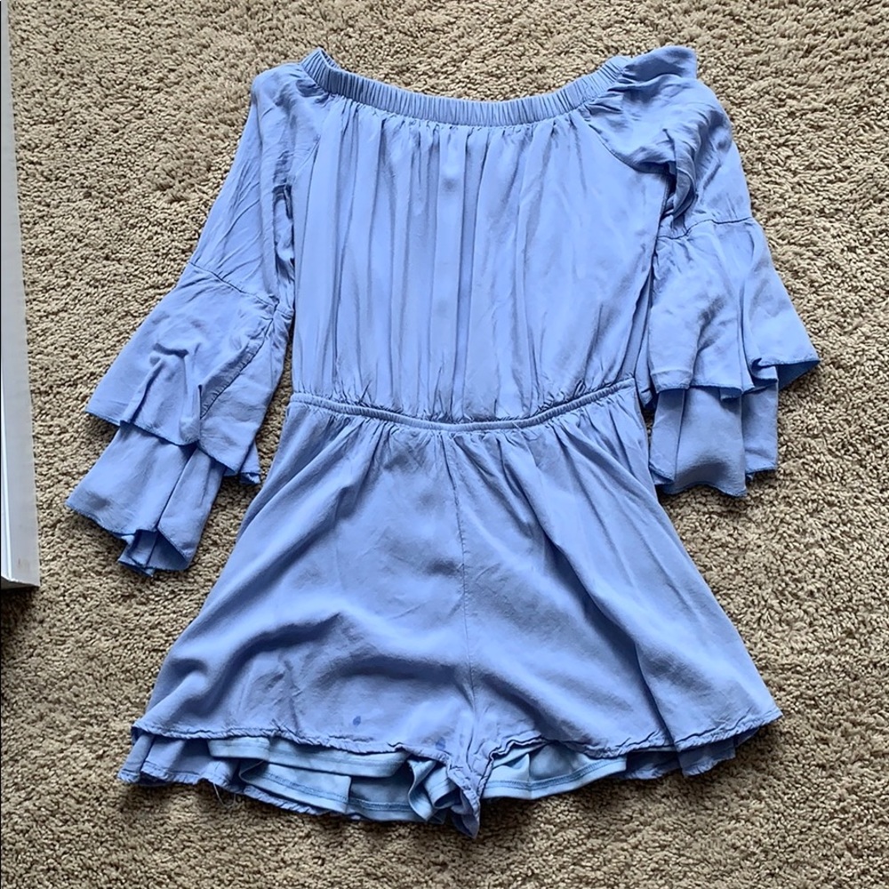 Blue romper